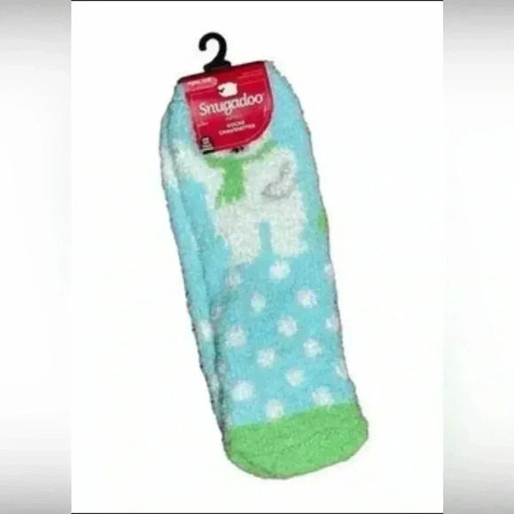 NWT 3 pack of Snugadoo soft cozy Polar Bear, Santa and Reindeer Socks - Picture 1 of 5
